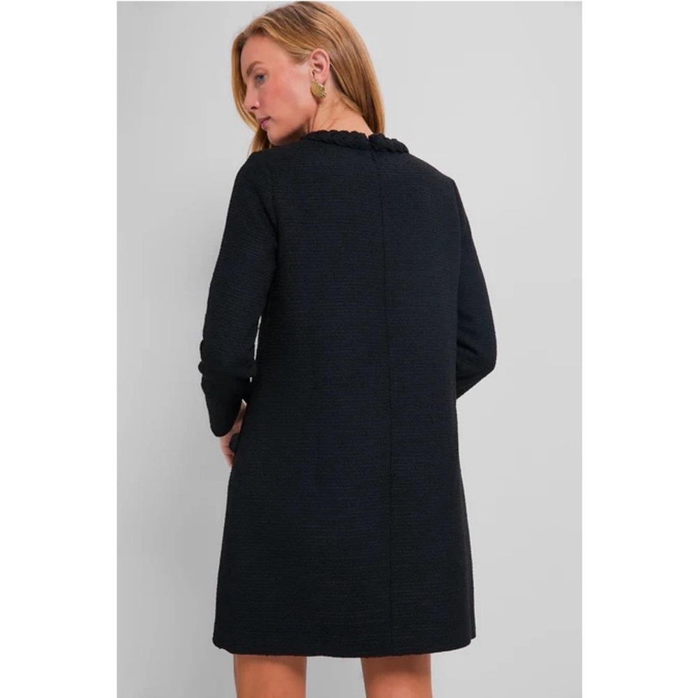 TUCKERNUCK
Black Tweed Long Sleeve Jackie Dress - Picture 4 of 13